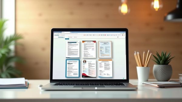Optimiser son CV avec des modèles attractifs adaptés